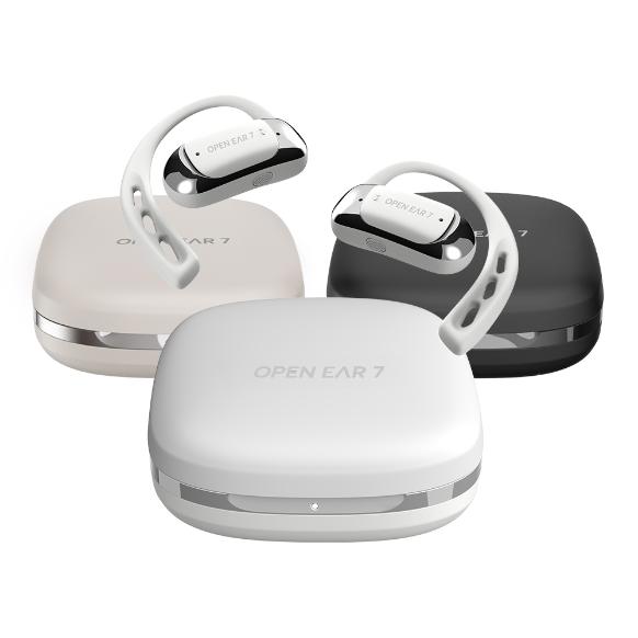 에이투 오픈이어7 오픈형 블루투스 이어폰 초경량 노이즈캔슬링 스포츠 귀걸이형 골전도 대체 무선이어폰 OPEN EAR 7
