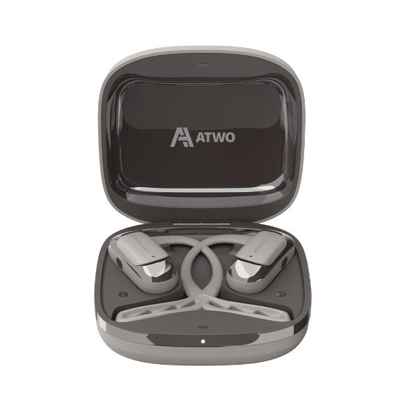 에이투 오픈이어7 오픈형 블루투스 이어폰 초경량 노이즈캔슬링 스포츠 귀걸이형 골전도 대체 무선이어폰 OPEN EAR 7