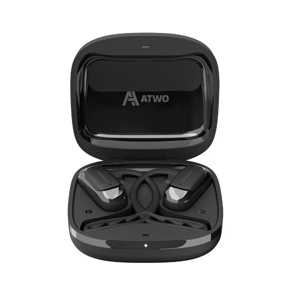 에이투 오픈이어7 오픈형 블루투스 이어폰 초경량 노이즈캔슬링 스포츠 귀걸이형 골전도 대체 무선이어폰 OPEN EAR 7